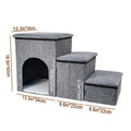 Foldable Dog Stairs Storage