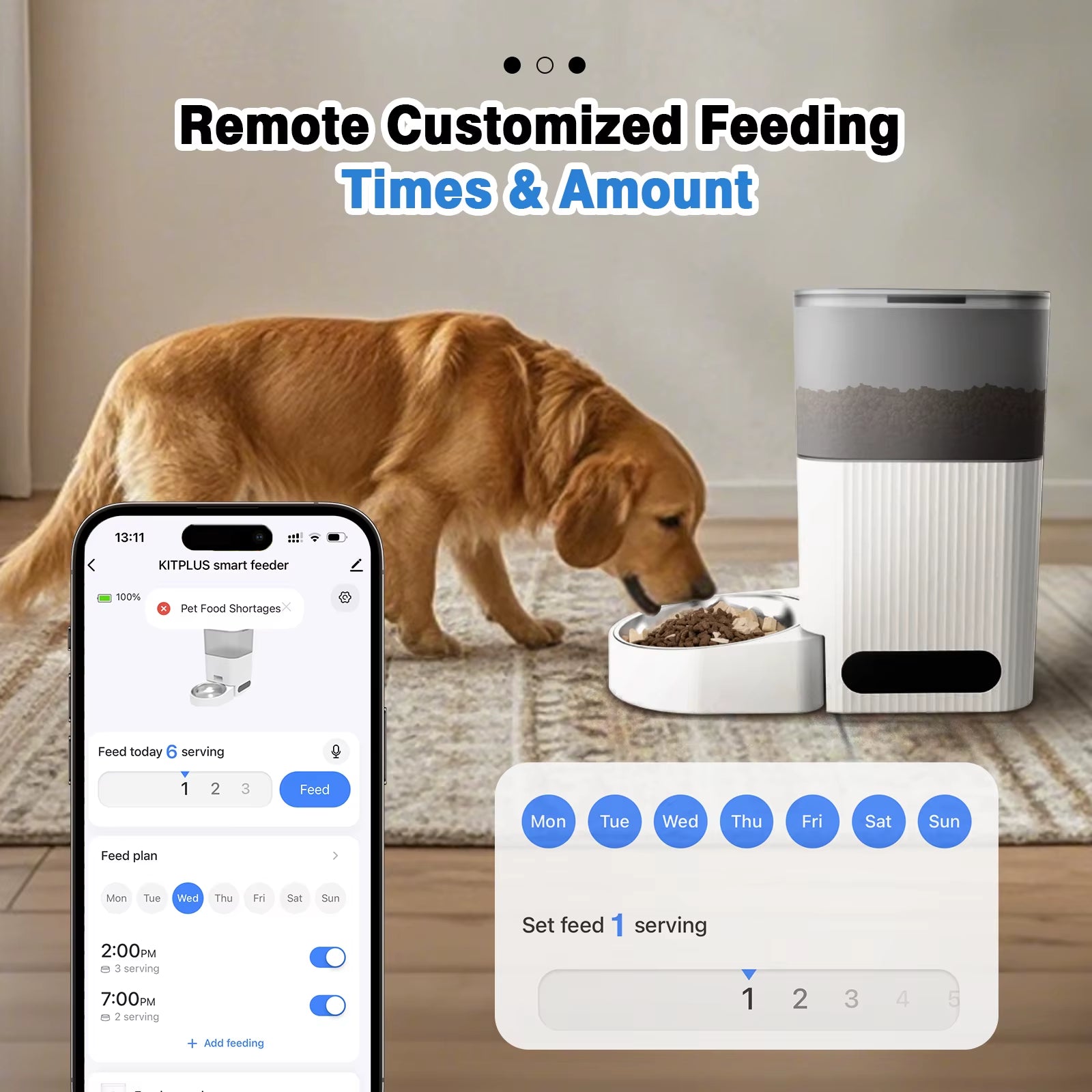 App-Controlled Pet Feeder