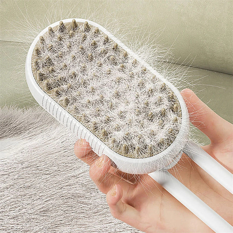 Electric Pet Steam Brush