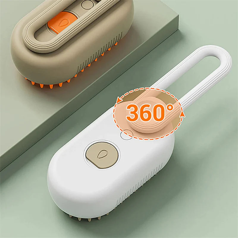 Electric Pet Steam Brush
