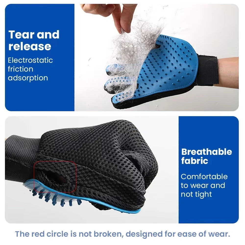 Pet Massage Grooming Glove