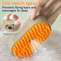 Electric Pet Steam Brush