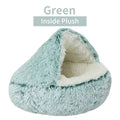 Winter Plush Pet Kennel