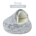 Winter Plush Pet Kennel